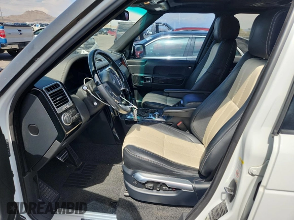 2012 Land Rover Range Rover SC Autobiography with VIN SALMP1E45CA385271, listed as a Copart auction lot 54558125 with 93,103 mi miles and Salvage title. Bid and sale history available at DreamBid. Image 7.