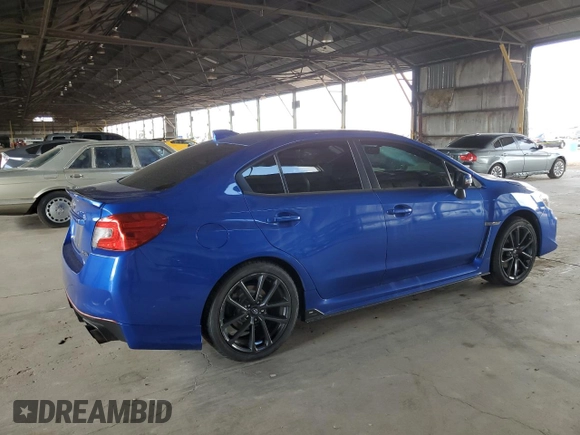 2018 Subaru WRX Limited with VIN JF1VA1H63J9828127, listed as a Copart auction lot 65129125 with 108,514 mi miles and Clean title. Bid and sale history available at DreamBid. Image 3.