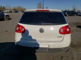 2009 Volkswagen Rabbit S with VIN WVWBB71KX9W020617, listed as a Copart auction lot 82935024 with 133,760 mi miles and Salvage Title. Bid and sale history available at carsss.com. Image 6.