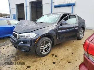 2018 BMW X6 xDrive35i z VIN 5UXKU2C5XJ0Z62256, wystawiony jako Copart lot #84630984 z przebiegiem 57 267 mil mil oraz Szkody całkowita. Historia ofert i sprzedaży dostępna na DreamBid. Obrazek 1.