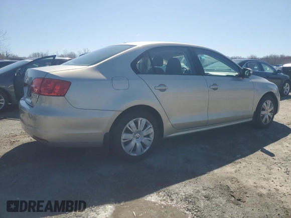 2012 Volkswagen Jetta Sedan SE w/Convenience PZEV with VIN 3VWDP7AJ1CM116528, listed as a Copart auction lot 52164755 with 141,371 mi miles and Clean Title. Bid and sale history available at carsss.com. Image 3.