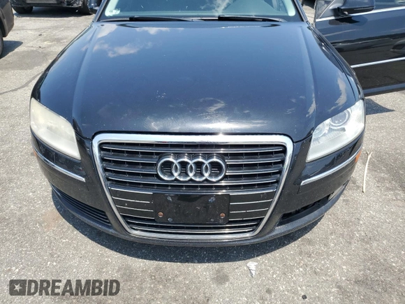 2010 Audi A8 with VIN WAURVAFA2AN007502, listed as a Copart auction lot 61910265 with Not provided miles and Clean title. Bid and sale history available at DreamBid. Image 11.
