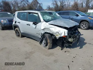 2021 Jeep Renegade Sport with VIN ZACNJCAB0MPM32217, listed as a IAAI auction lot 41776088 with 54,509 mi miles and . Bid and sale history available at DreamBid. Image 1.