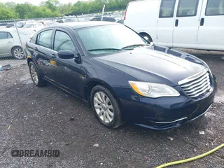2011 Chrysler 200 Touring with VIN 1C3BC1FB6BN555155, listed as a IAAI auction lot 42086925 with 163,043 mi miles. Bid and sale history available at carsss.com. Image 1.