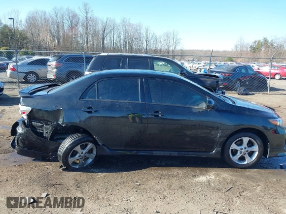 2011 Toyota Corolla L with VIN 2T1BU4EE4BC714196, listed as a IAAI auction lot 41759473 with 128,946 mi miles. Bid and sale history available at carsss.com. Image 13.
