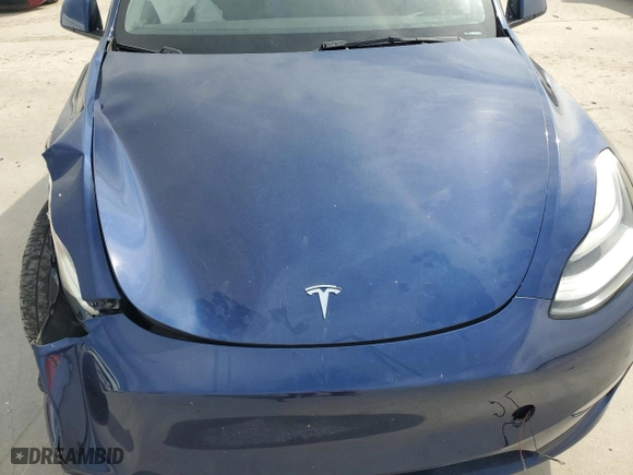 2021 Tesla Model Y Long Range with VIN 5YJYGDEE4MF102368, listed as a Copart auction lot 46173695 with 0 mi miles and Non Repairable. Bid and sale history available at carsss.com. Image 13.