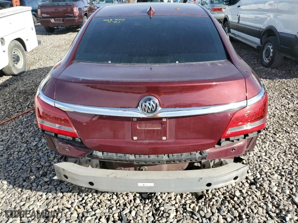 2016 Buick LaCrosse with VIN 1G4GA5G36GF219587, listed as a Copart auction lot 80335314 with 77,053 mi miles and Salvage Title. Bid and sale history available at carsss.com. Image 6.