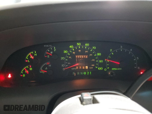 2001 Ford Excursion XLT z VIN 1FMNU41S11ED30084, wystawiony jako Copart lot #85847624 z przebiegiem 122 272 mil mil oraz Szkoda całkowita • Salvage title. Historia ofert i sprzedaży dostępna na DreamBid. Obrazek 9.