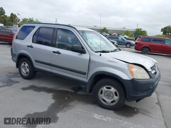 2002 Honda CR-V LX with VIN JHLRD68422C008983, listed as a IAAI auction lot 42112835 with 198,114 mi miles and . Bid and sale history available at carsss.com. Image 1.