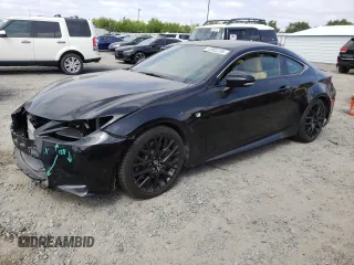 2017 Lexus RC 350 z VIN JTHHE5BC0H5016219, wystawiony jako Copart lot #54383235 z przebiegiem 38 865 mil mil oraz Szkoda całkowita • Salvage title. Historia ofert i sprzedaży dostępna na DreamBid. Obrazek 1.