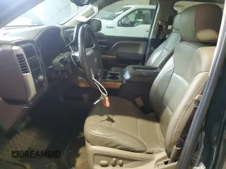 2017 Chevrolet Silverado 1500 LTZ with VIN 3GCPCSEC9HG339738, listed as a Copart auction lot 53599595 with 220,488 mi miles and Salvage Title. Bid and sale history available at DreamBid. Image 7.
