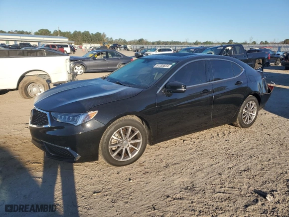 2019 Acura TLX with VIN 19UUB1F38KA006534, listed as a Copart auction lot 81258834 with 80,172 mi miles and Salvage Title. Bid and sale history available at carsss.com. Image 1.