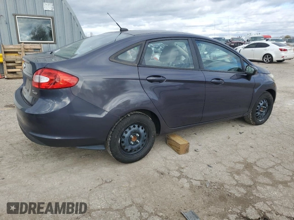 2012 Ford Fiesta S with VIN 3FADP4AJ2CM176566, listed as a Copart auction lot 80725944 with 176,015 mi miles and Salvage Title. Bid and sale history available at DreamBid. Image 3.