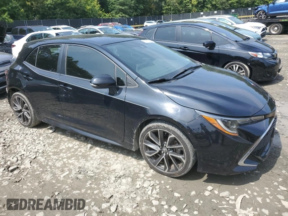 2019 Toyota Corolla Hatchback SE with VIN JTNK4RBE3K3047305, listed as a Copart auction lot 63961044 with 49,794 mi miles and Salvage Title. Bid and sale history available at carsss.com. Image 4.