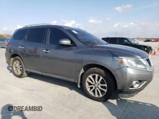 2015 Nissan Pathfinder SV with VIN 5N1AR2MMXFC657328, listed as a Copart auction lot 85282204 with 194,056 mi miles and Clean title. Bid and sale history available at DreamBid. Image 4.