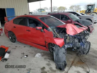 2017 Subaru WRX Premium with VIN JF1VA1E6XH9805863, listed as a Copart auction lot 52076125 with 81,625 mi miles and Salvage Title. Bid and sale history available at carsss.com. Image 4.
