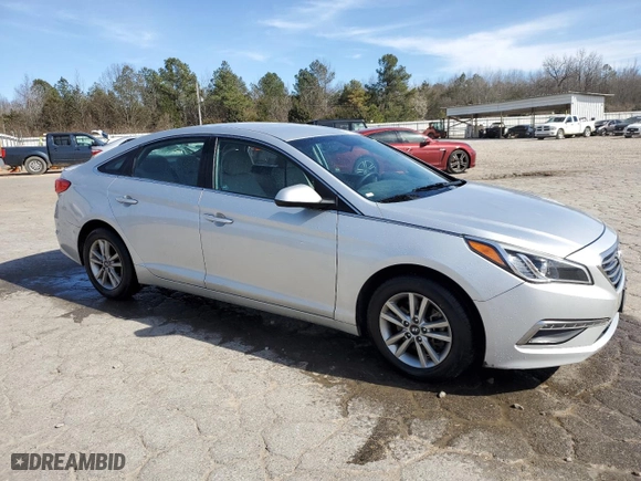 2015 Hyundai Sonata 2.4L SE with VIN 5NPE24AF7FH065790, listed as a Copart auction lot 47097715 with 114,752 mi miles and Salvage Title. Bid and sale history available at carsss.com. Image 4.