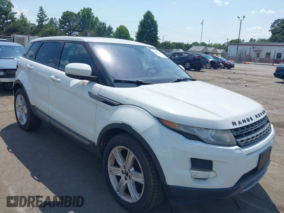 2012 Land Rover Range Rover Evoque Pure Plus with VIN SALVP2BG1CH637176, listed as a IAAI auction lot 42602838 with 128,426 mi miles and . Bid and sale history available at DreamBid. Image 1.