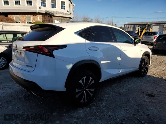 2020 Lexus NX with VIN JTJSARDZ3L5016328, listed as a Copart auction lot 78947864 with 50,277 mi miles and Salvage Title. Bid and sale history available at carsss.com. Image 3.