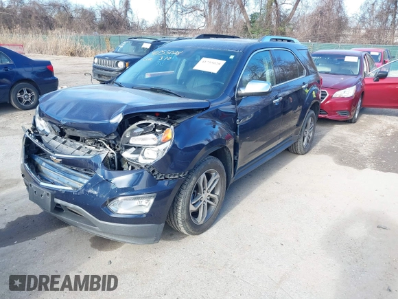 2016 Chevrolet Equinox LTZ with VIN 2GNFLGEK4G6230301, listed as a IAAI auction lot 41755028 with 97,194 mi miles. Bid and sale history available at carsss.com. Image 17.