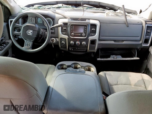 2014 Ram 2500 SLT with VIN 3C6TR5DT2EG205852, listed as a Copart auction lot 59514745 with 130,510 mi miles and Salvage title. Bid and sale history available at DreamBid. Image 8.