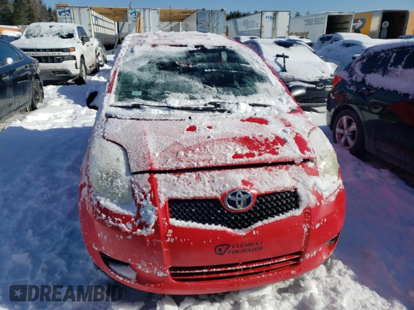 2008 Toyota Yaris with VIN JTDJT923885203983, listed as a Copart auction lot 46039865 with 235,343 mi miles and Non Repairable. Bid and sale history available at DreamBid. Image 5.