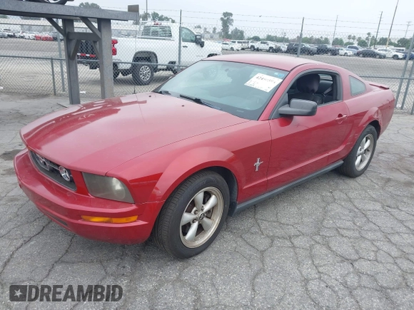 2008 Ford Mustang Deluxe with VIN 1ZVHT80N985100100, listed as a IAAI auction lot 42450593 with 164,853 mi miles and . Bid and sale history available at DreamBid. Image 2.