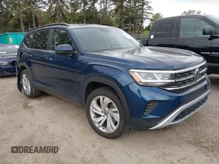 2021 Volkswagen Atlas SE z VIN 1V2WR2CA7MC568779, wystawiony jako IAAI lot #42132709 z przebiegiem 51 205 mil mil oraz . Historia ofert i sprzedaży dostępna na DreamBid. Obrazek 1.