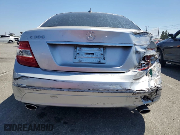 2008 Mercedes-Benz C 300 Sport with VIN WDDGF54X98F176691, listed as a Copart auction lot 65635075 with 128,567 mi miles and Salvage title. Bid and sale history available at DreamBid. Image 6.