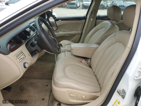 2009 Buick Lucerne CXL-3 with VIN 1G4HD57M39U145256, listed as a Copart auction lot 43730755 with 47,038 mi miles and Salvage Title. Bid and sale history available at carsss.com. Image 7.