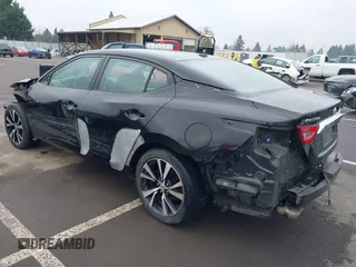 2017 Nissan Maxima SV with VIN 1N4AA6AP8HC444601, listed as a IAAI auction lot 41777190 with 96,488 mi miles and . Bid and sale history available at DreamBid. Image 3.