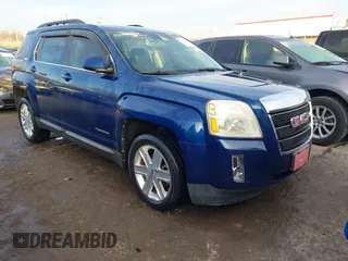 2010 GMC Terrain SLE-2 with VIN 2CTALDEW0A6277941, listed as a IAAI auction lot 41199762 with 120,477 mi miles. Bid and sale history available at carsss.com. Image 1.
