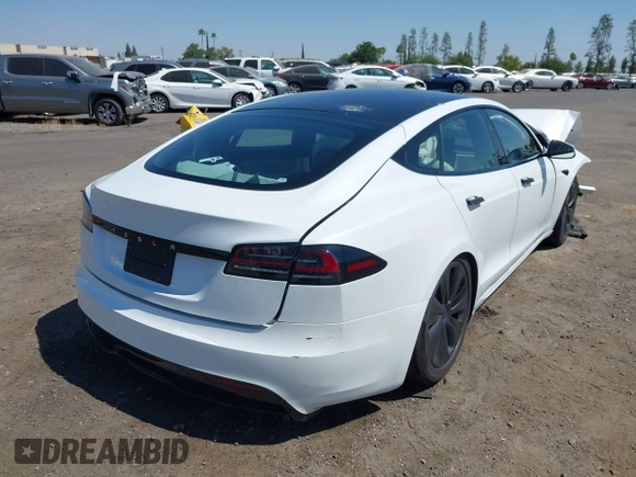 2023 Tesla Model S с VIN 5YJSA1E5XPF518693, выставлен на аукционе IAAI как лот 42768848 с пробегом 17 276 миль миль и . История ставок и продаж доступна на DreamBid. Изображение 4.