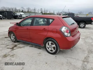 2009 Pontiac Vibe w/1SA with VIN 5Y2SP67859Z466325, listed as a Copart auction lot 82521294 with 129,191 mi miles and Salvage Title. Bid and sale history available at carsss.com. Image 2.