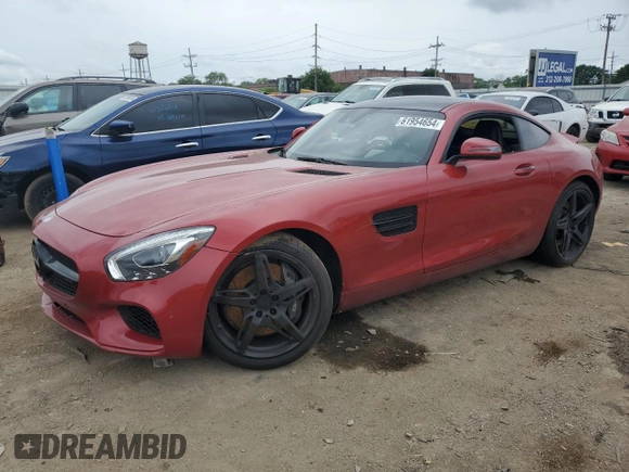 2017 Mercedes-Benz AMG GT AMG GT z VIN WDDYJ7HA9HA012441, wystawiony jako Copart lot #61954654 z przebiegiem 30 593 mil mil oraz Szkody całkowita. Historia ofert i sprzedaży dostępna na DreamBid. Obrazek 1.