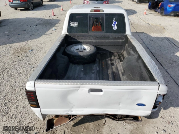 1996 Ford Ranger XL with VIN 1FTCR14U3TPA60596, listed as a Copart auction lot 44268285 with 15,860 mi miles and Salvage Title. Bid and sale history available at carsss.com. Image 6.