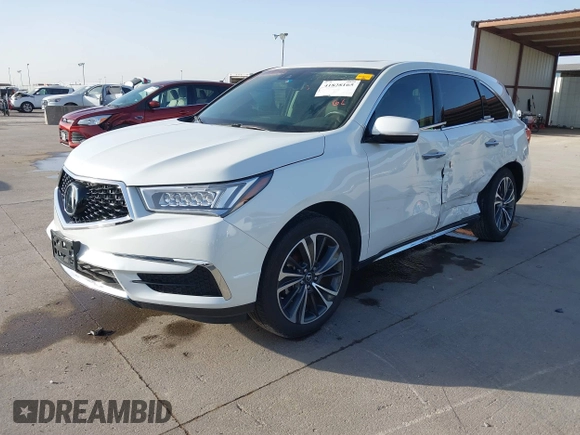 2020 Acura MDX w/Technology Pkg with VIN 5J8YD3H56LL008570, listed as a IAAI auction lot 41828165 with 14,770 mi miles. Bid and sale history available at carsss.com. Image 18.
