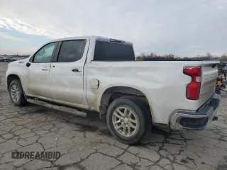 2021 Chevrolet Silverado 1500 LT with VIN 3GCUYDET0MG416572, listed as a Copart auction lot 85577294 with 45,033 mi miles and Salvage Title. Bid and sale history available at carsss.com. Image 2.