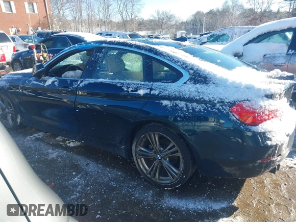 2017 BMW 4 Series 430i with VIN WBA4F7C56HG786970, listed as a IAAI auction lot 41361394 with 94,056 mi miles and . Bid and sale history available at DreamBid. Image 14.