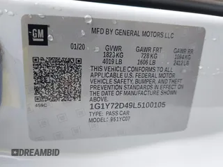 2020 Chevrolet Corvette 2LT z VIN 1G1Y72D49L5100105, wystawiony jako IAAI lot #42009521 z przebiegiem 44 248 mil mil oraz . Historia ofert i sprzedaży dostępna na DreamBid. Obrazek 9.