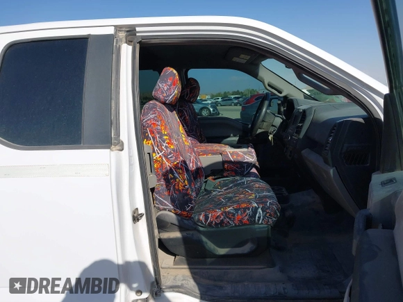 2018 Ford F-150 XL with VIN 1FTFX1E55JKC56558, listed as a IAAI auction lot 42256824 with 98,484 mi miles and . Bid and sale history available at DreamBid. Image 5.