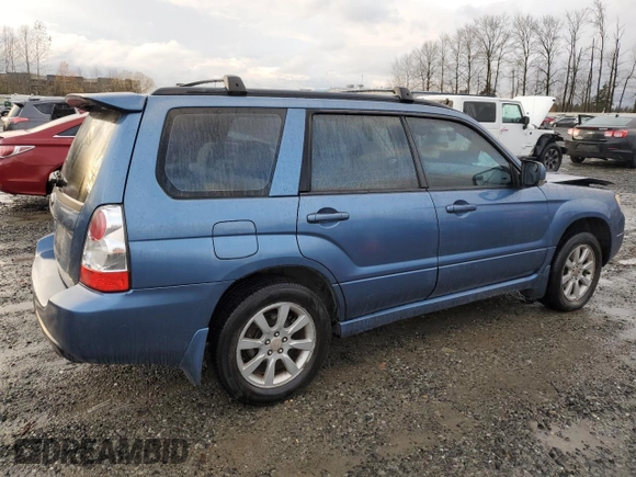 2007 Subaru Forester X w/Premium Pkg with VIN JF1SG65667H747673, listed as a Copart auction lot 81384134 with 268,647 mi miles and Salvage Title. Bid and sale history available at carsss.com. Image 3.