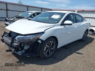 2025 Nissan Sentra SV z VIN 3N1AB8CV9SY284647, wystawiony jako IAAI lot #42489225 z przebiegiem 6 262 mil mil oraz . Historia ofert i sprzedaży dostępna na DreamBid. Obrazek 18.