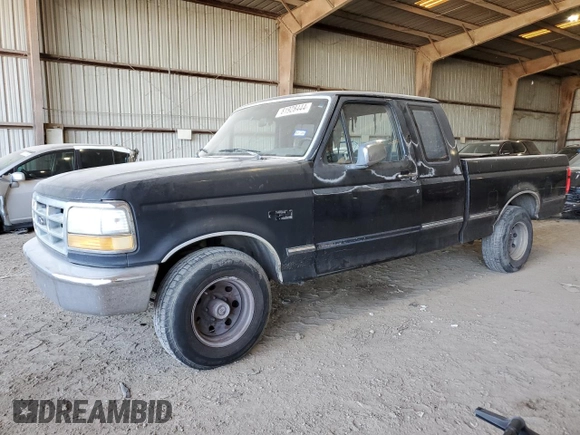 1993 Ford F-150 with VIN 1FTEX15NXPKB33486, listed as a Copart auction lot 81928444 with 0 mi miles and Salvage Title. Bid and sale history available at carsss.com. Image 1.