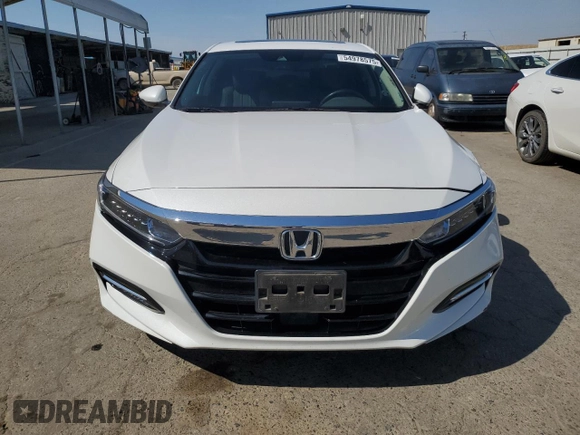 2019 Honda Accord EX-L with VIN 1HGCV3F5XKA015445, listed as a Copart auction lot 54978575 with 68,200 mi miles and Salvage title. Bid and sale history available at DreamBid. Image 5.