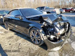 2023 Mercedes-Benz C 300 with VIN W1KWK8EB5PG132823, listed as a Copart auction lot 87249864 with 9,202 mi miles and Salvage Title. Bid and sale history available at DreamBid. Image 4.