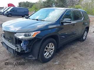 2018 Chevrolet Traverse LT Cloth with VIN 1GNERGKW5JJ204737, listed as a IAAI auction lot 42019256 with 172,064 mi miles. Bid and sale history available at carsss.com. Image 2.