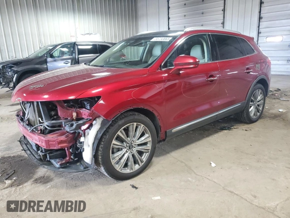 2016 Lincoln MKX Reserve with VIN 2LMTJ8LP1GBL37738, listed as a Copart auction lot 55733865 with 115,260 mi miles and Clean Title. Bid and sale history available at DreamBid. Image 1.