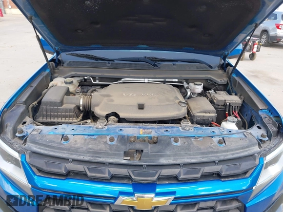 2021 Chevrolet Colorado 2WD LT z VIN 1GCGSCEN2M1156832, wystawiony jako IAAI lot #42060849 z przebiegiem 53 798 mil mil oraz . Historia ofert i sprzedaży dostępna na DreamBid. Obrazek 10.