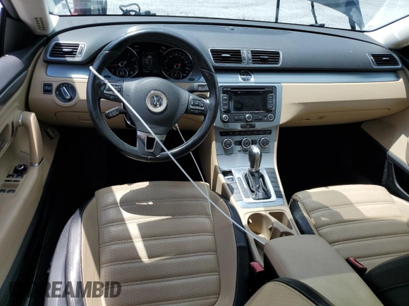 2013 Volkswagen CC Lux with VIN WVWRP7AN4DE568539, listed as a Copart auction lot 55122155 with 166,039 mi miles and Salvage title. Bid and sale history available at DreamBid. Image 8.